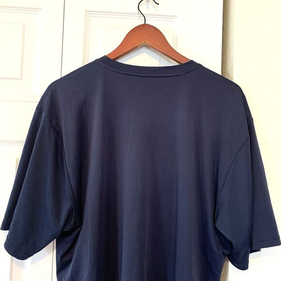 Reebok Mens Dri Fit Short Sleeve Performance Running Blue Shirt Size 3XL - Picture 4 of 4